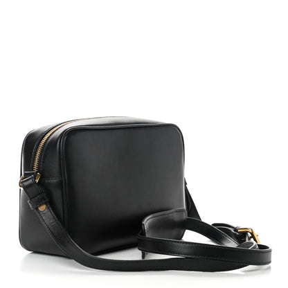 Prada Soft Calfskin Camera Crossbody Bag Black 2 of 8