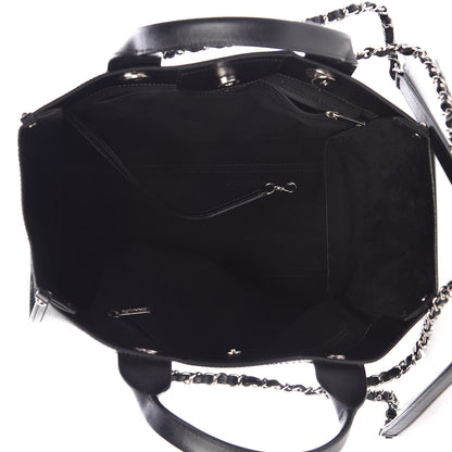Chanel Caviar Small Studded Deauville Tote Black 6 of 10