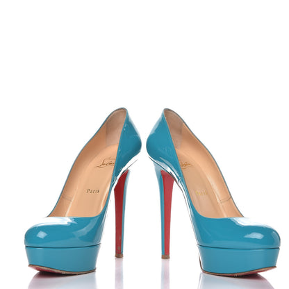 Christian Louboutin Patent Bianca 140 Pumps 39.5 Caraibes 5 of 13
