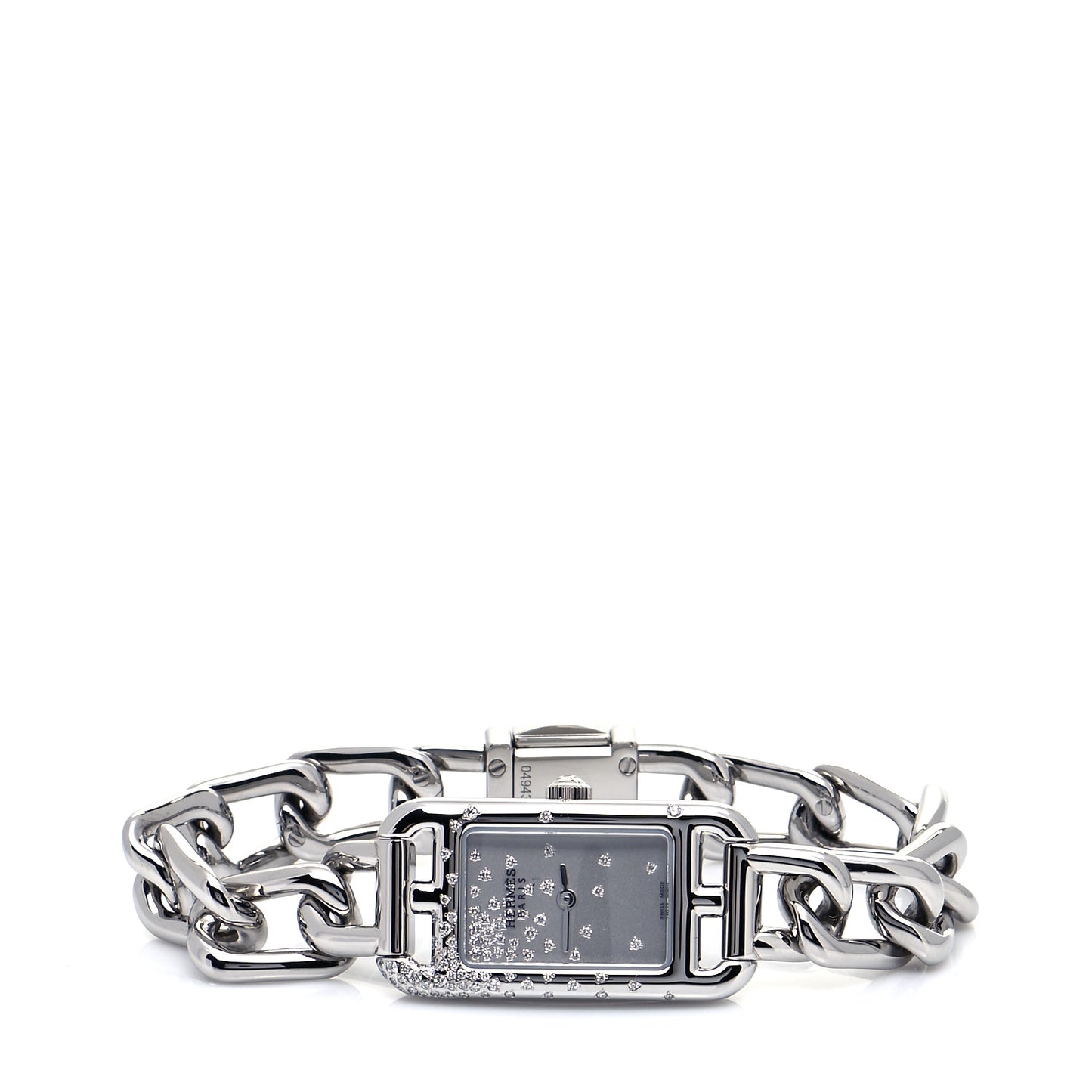 Stainless Steel Diamond 17mm Nantucket Jete De Diamants Quartz Watch