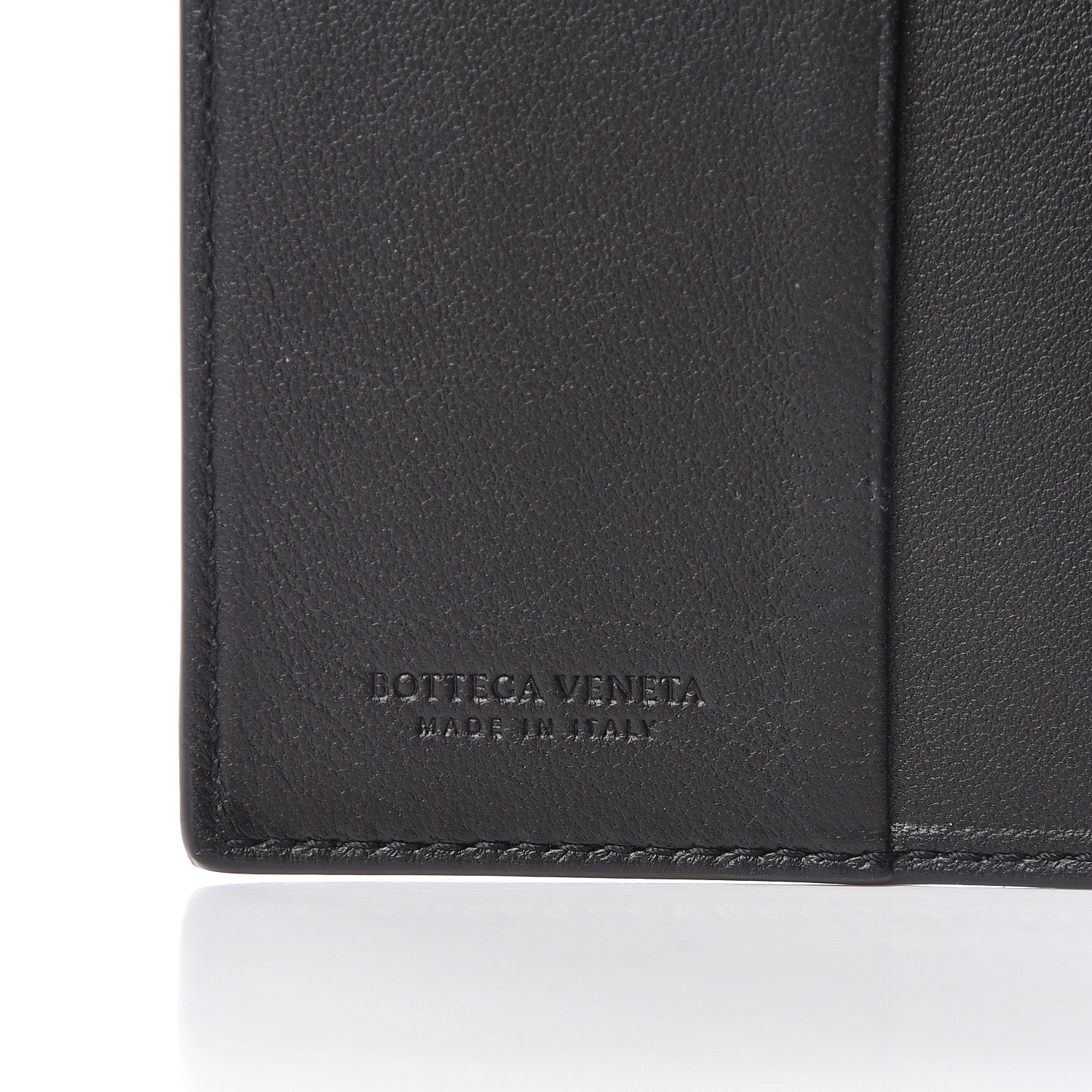 Bottega Veneta Nappa Intrecciato Passport Case Black 6 of 6