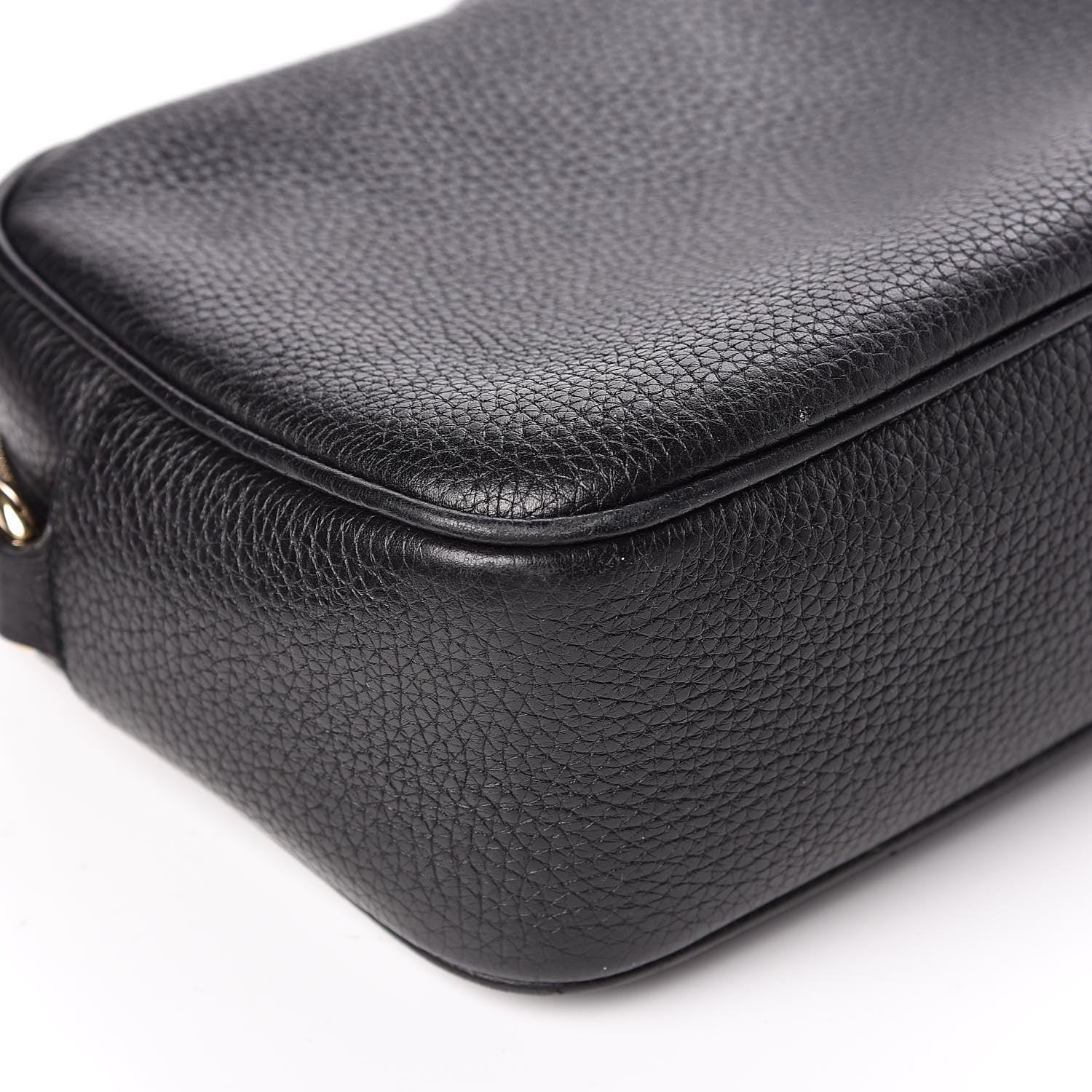 Gucci Pebbled Calfskin Small Soho Disco Bag Black 12 of 13