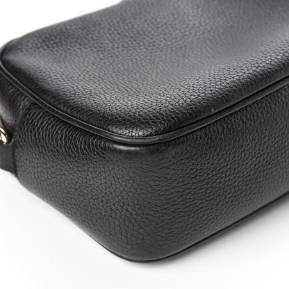Gucci Pebbled Calfskin Small Soho Disco Bag Black 12 of 13