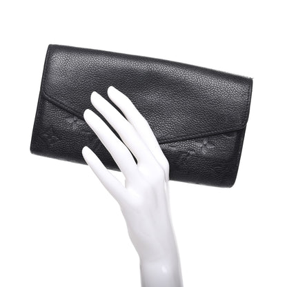 Louis Vuitton Empreinte Sarah Wallet NM Black 2 of 8