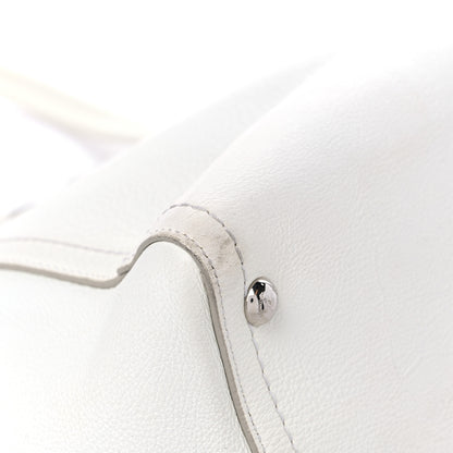Salvatore Ferragamo Calfskin Arianna Tote White 9 of 12