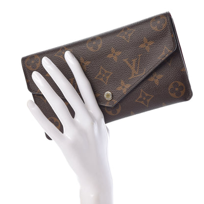 Louis Vuitton Monogram Jeanne Wallet Fuchsia 2 of 13