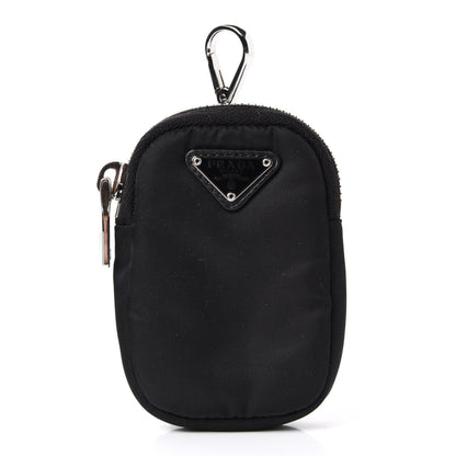 Prada Re-Nylon Nappa Triangle Quilted Padded Double Handled Zip Pocket Tote Black 8 of 11
