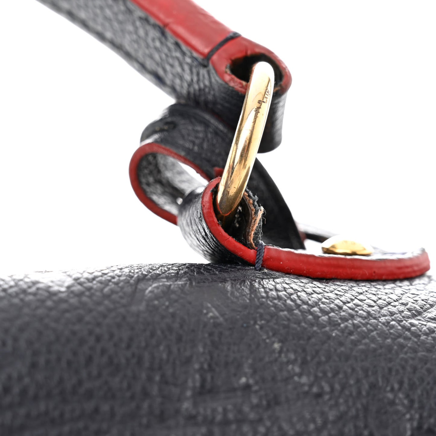 Empreinte Georges MM Marine Rouge