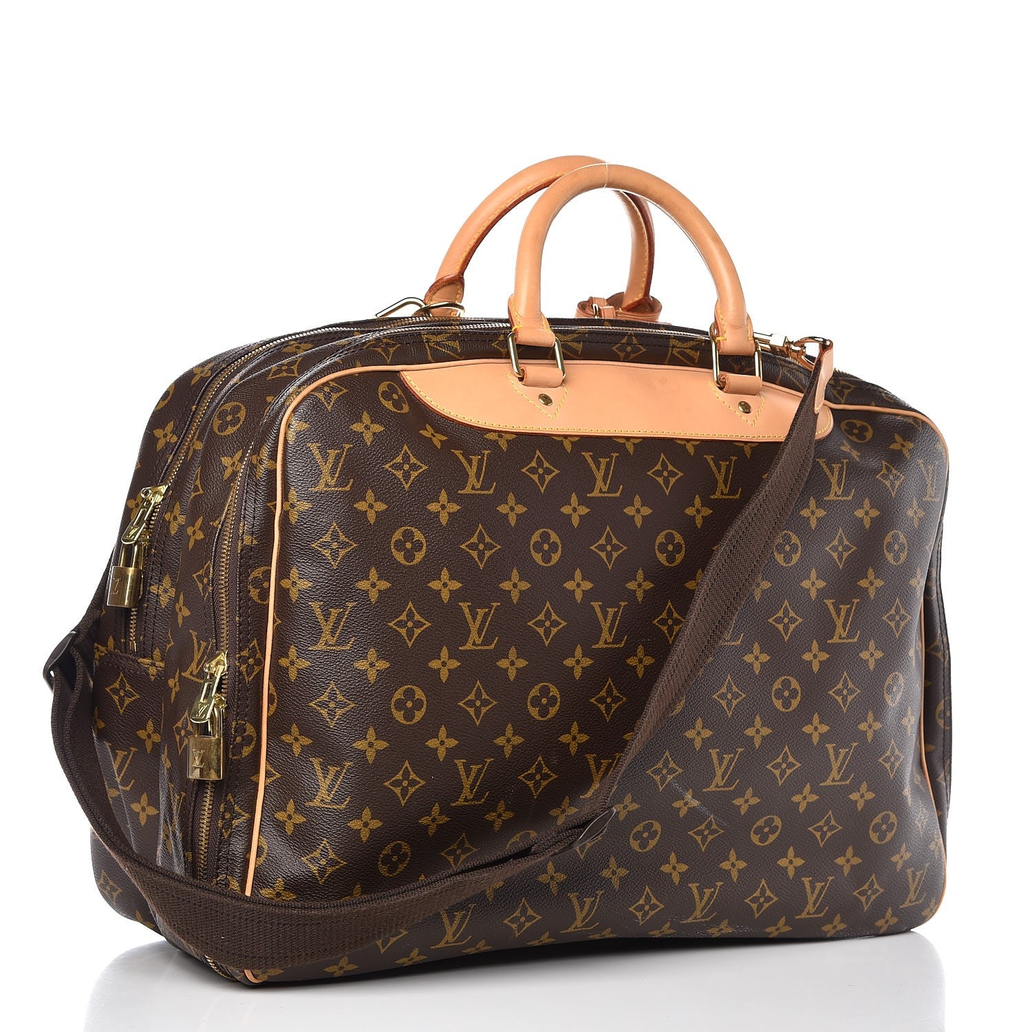 Louis Vuitton Monogram Alize 24 Heures Luggage 3 of 15