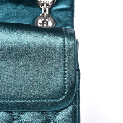 Chanel Metallic Calfskin 2.55 Reissue 225 Flap Turquoise 12 of 14