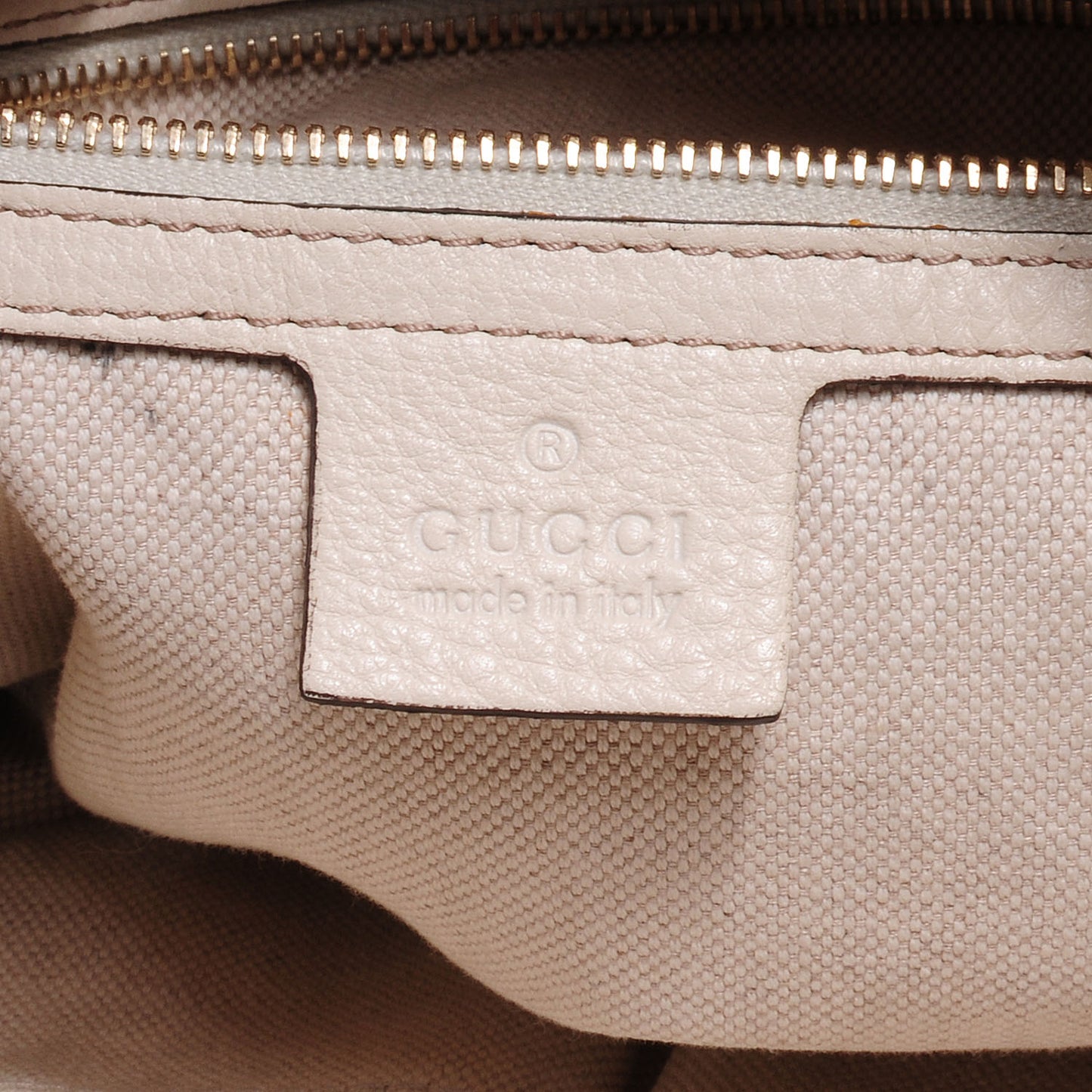 Monogram Medium Bella Hobo Off White