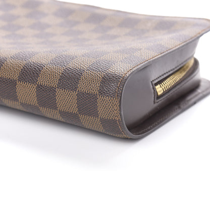 Louis Vuitton Damier Ebene Pochette Saint Louis Clutch 10 of 13