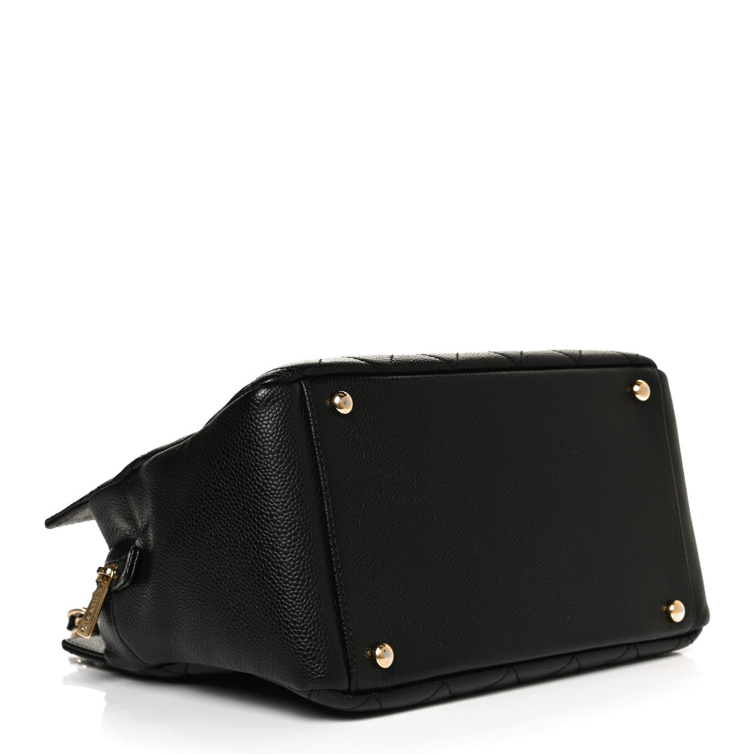 Chanel Caviar Quilted Petit Timeless Tote PTT Black 4 of 10