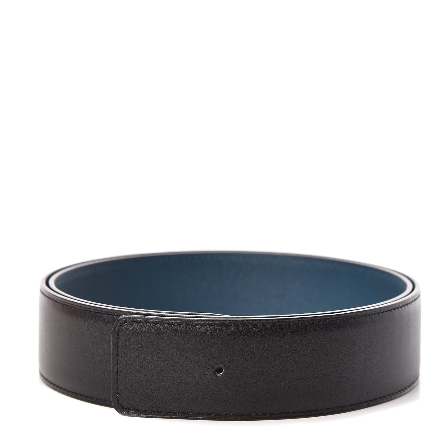 Box Epsom 42mm Reversible Belt Strap 95 Black Colvert