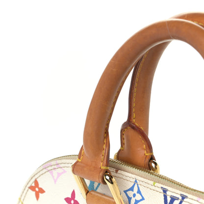 Louis Vuitton Monogram Multicolor Alma White 13 of 19