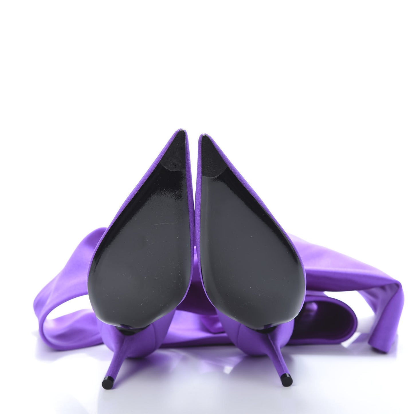 Spandex Pointed Toe Knife Thigh High Boots 36 Violet