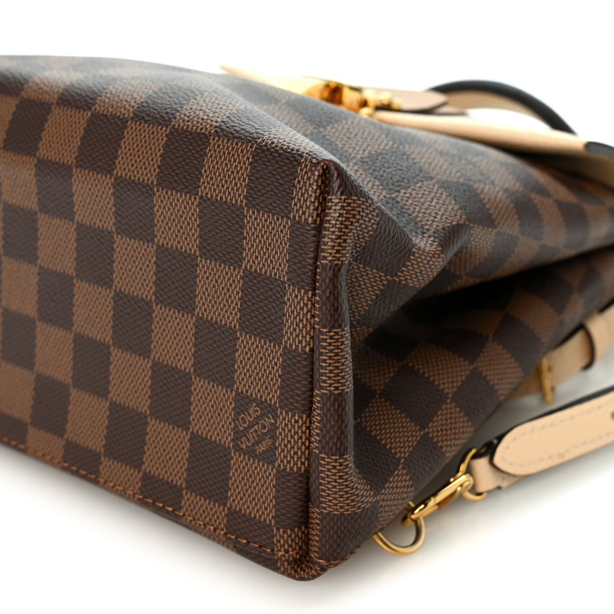 Damier Ebene Clapton Backpack Creme