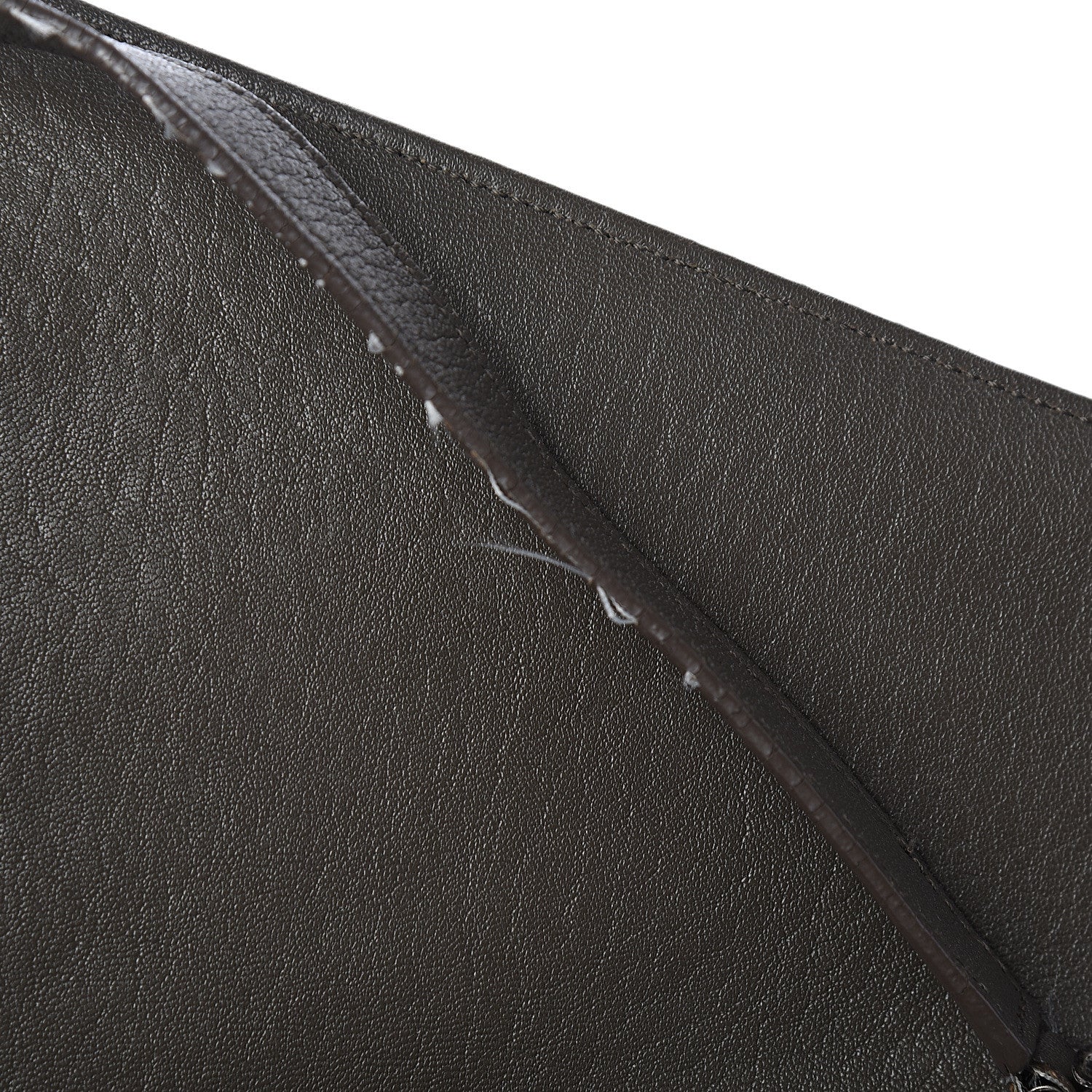 Saint Laurent Sheepskin Matelasse Chevron Monogram Large College Satchel Dark Anthracite 7 of 12