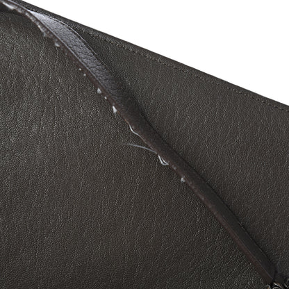 Saint Laurent Sheepskin Matelasse Chevron Monogram Large College Satchel Dark Anthracite 7 of 12