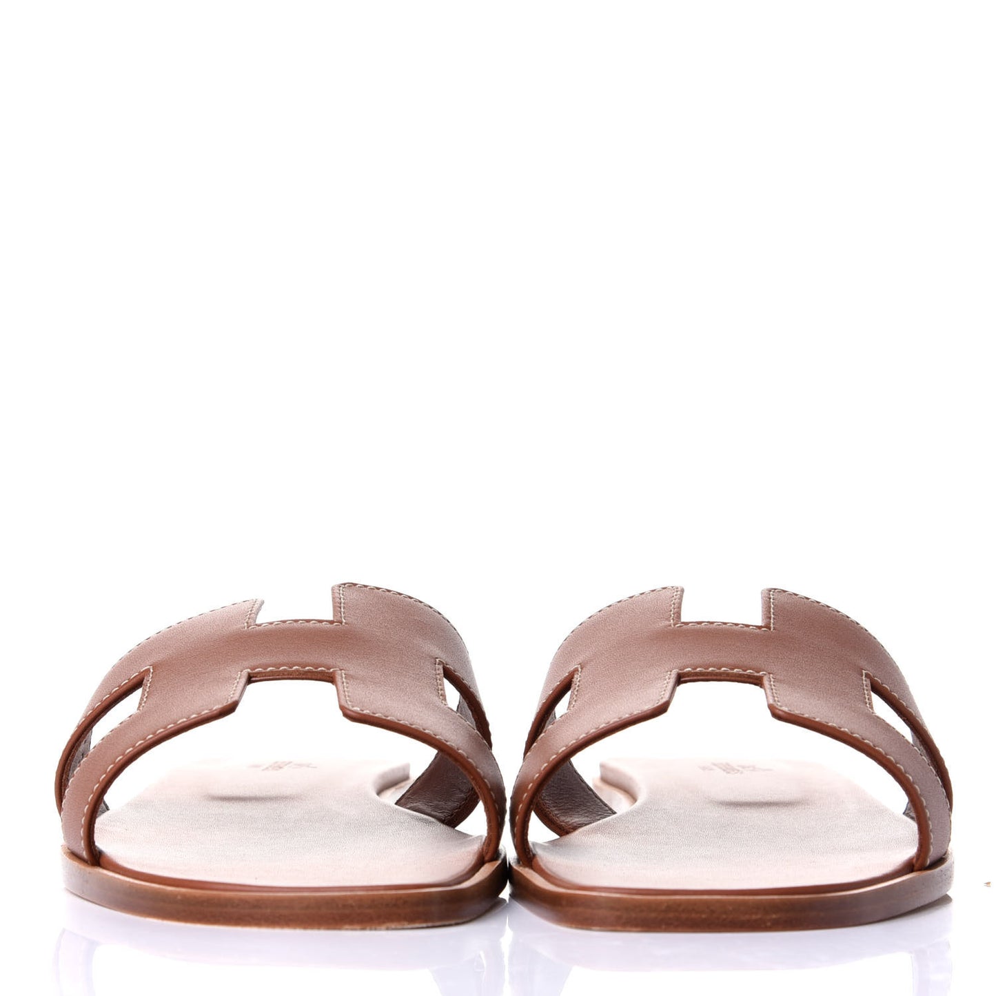 Box Calfskin Oran Sandals 39 Gold