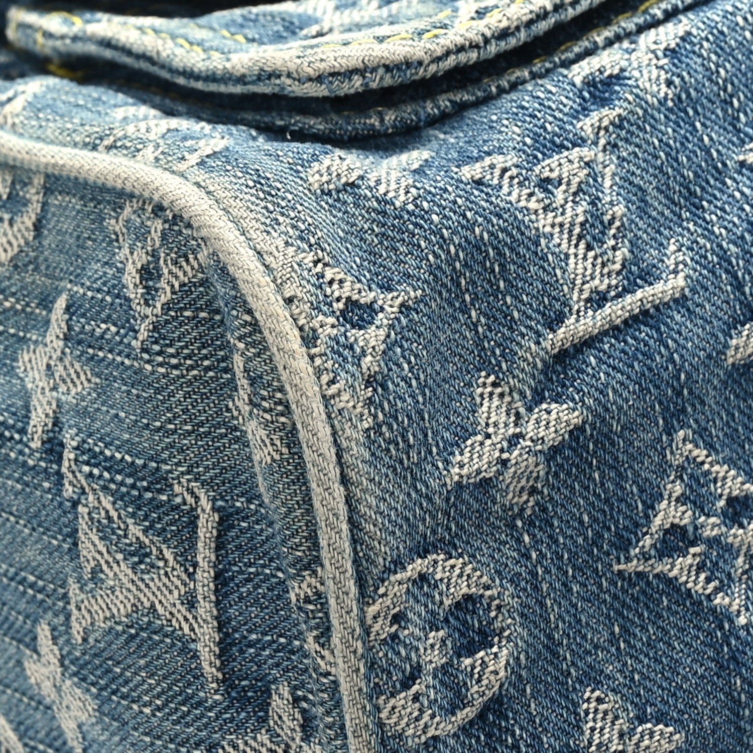 Louis Vuitton Monogram Denim Neo Speedy Blue 7 of 12