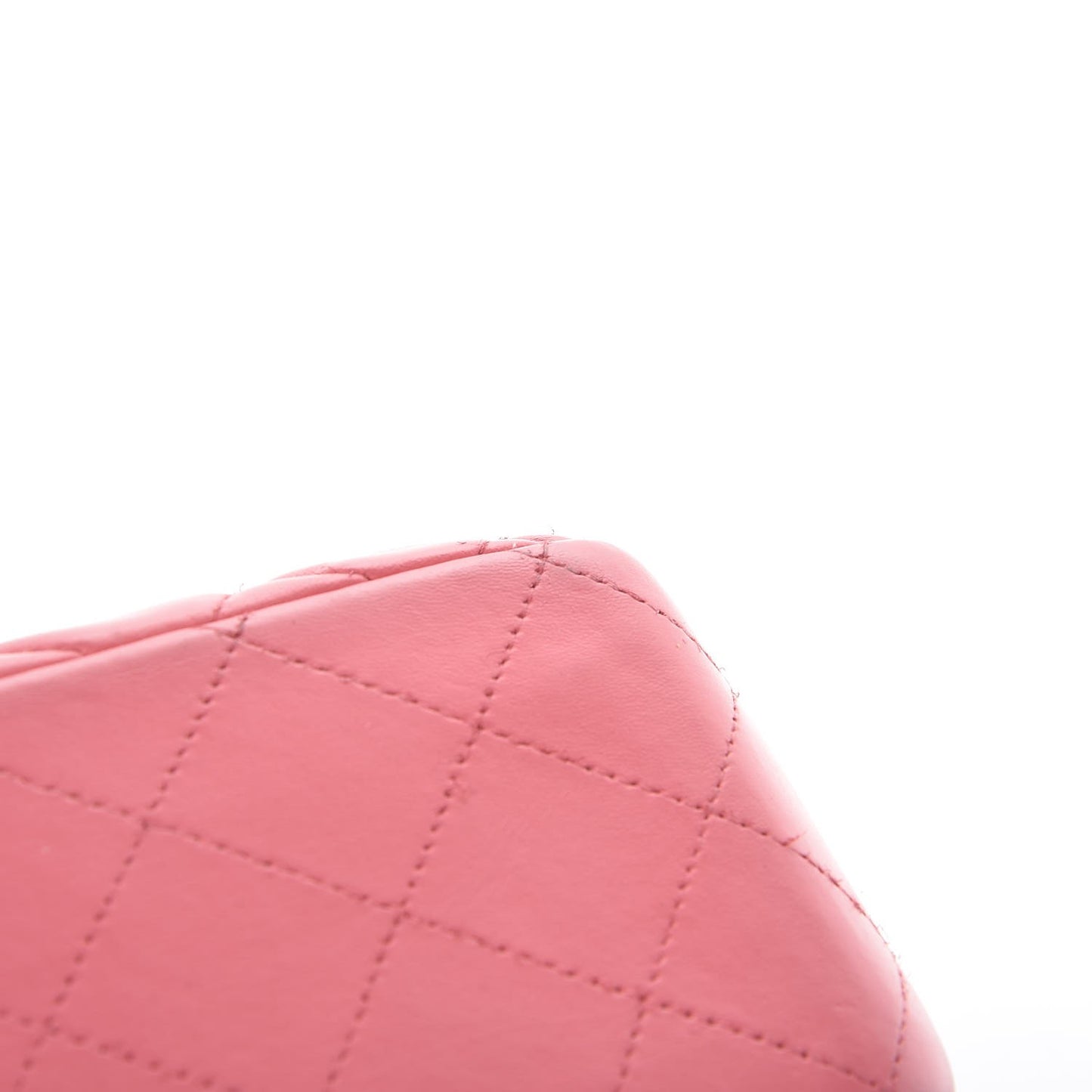 Caviar Chevron Quilted Medium Boy Flap Pink