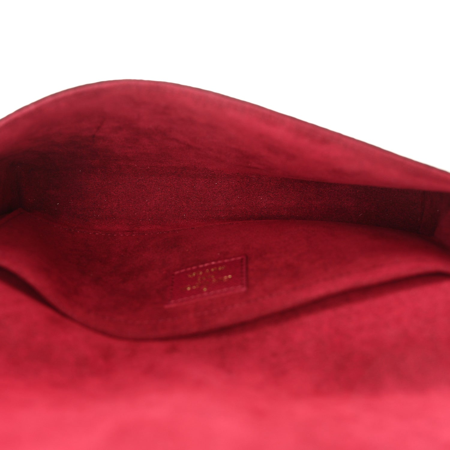 Louis Vuitton Monogram Pochette Felicie Chain Wallet Fuchsia 6 of 11