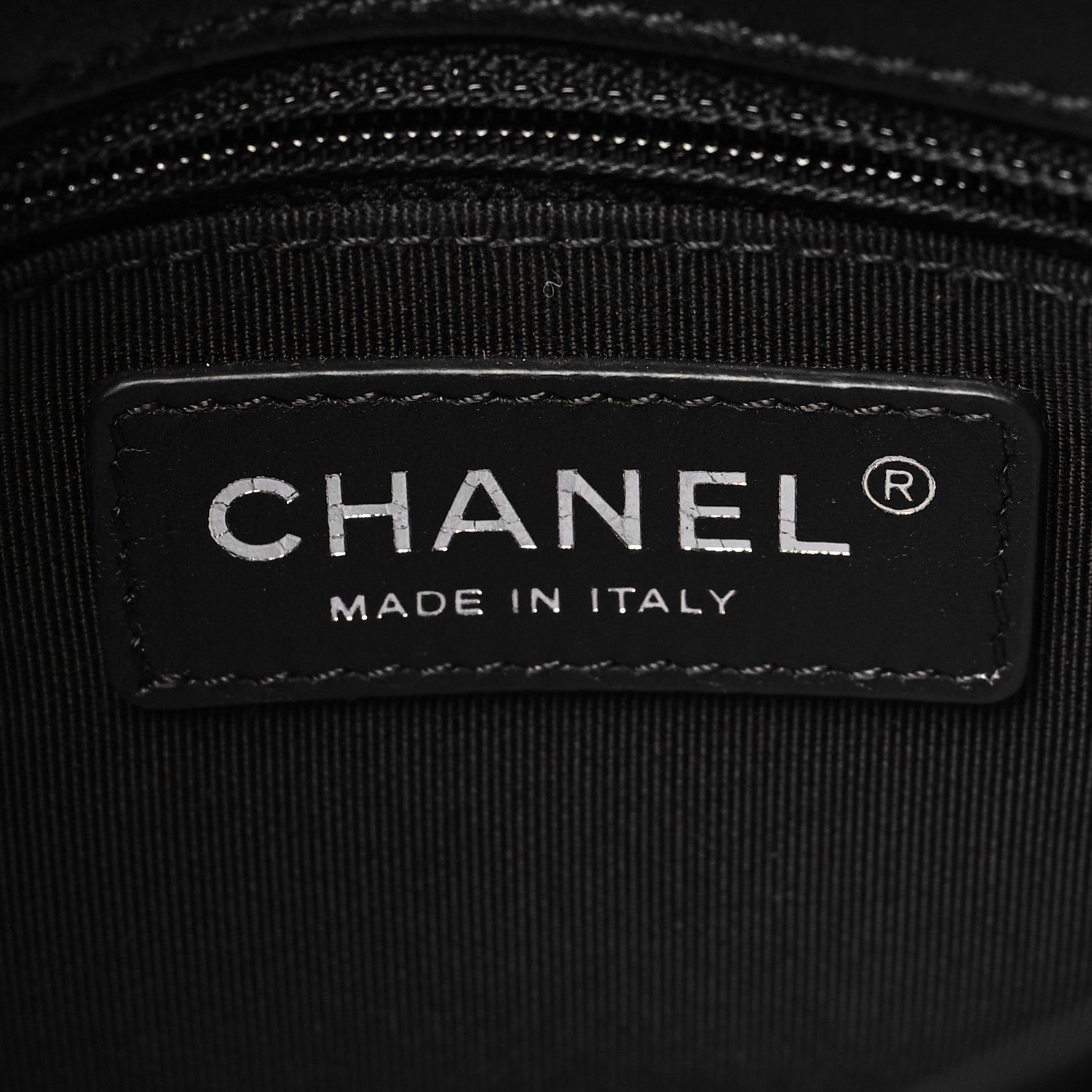 Chanel Lambskin Quilted Small Natural CC Flap Black 7 of 12