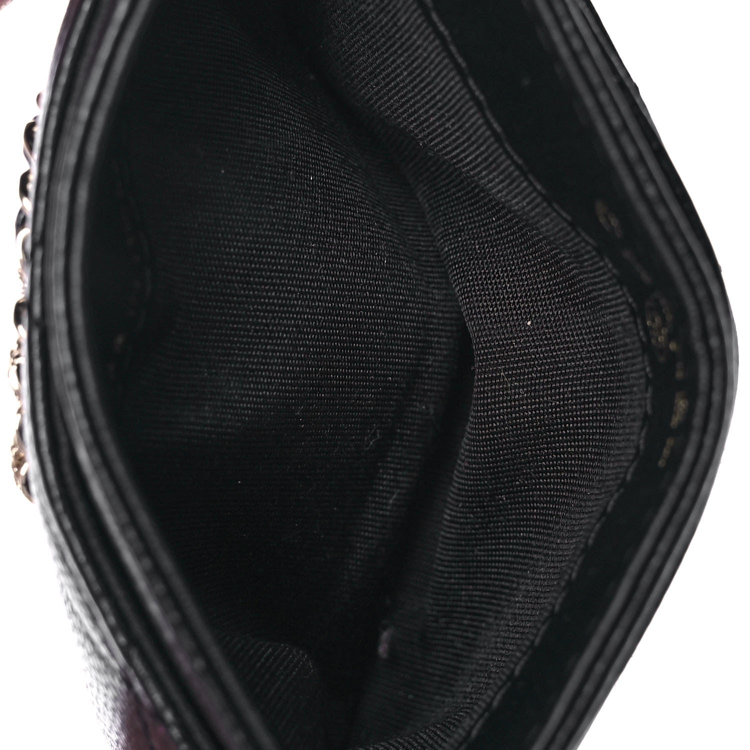 Chanel Caviar Quilted French New Wave Card Holder Black 5 of 7