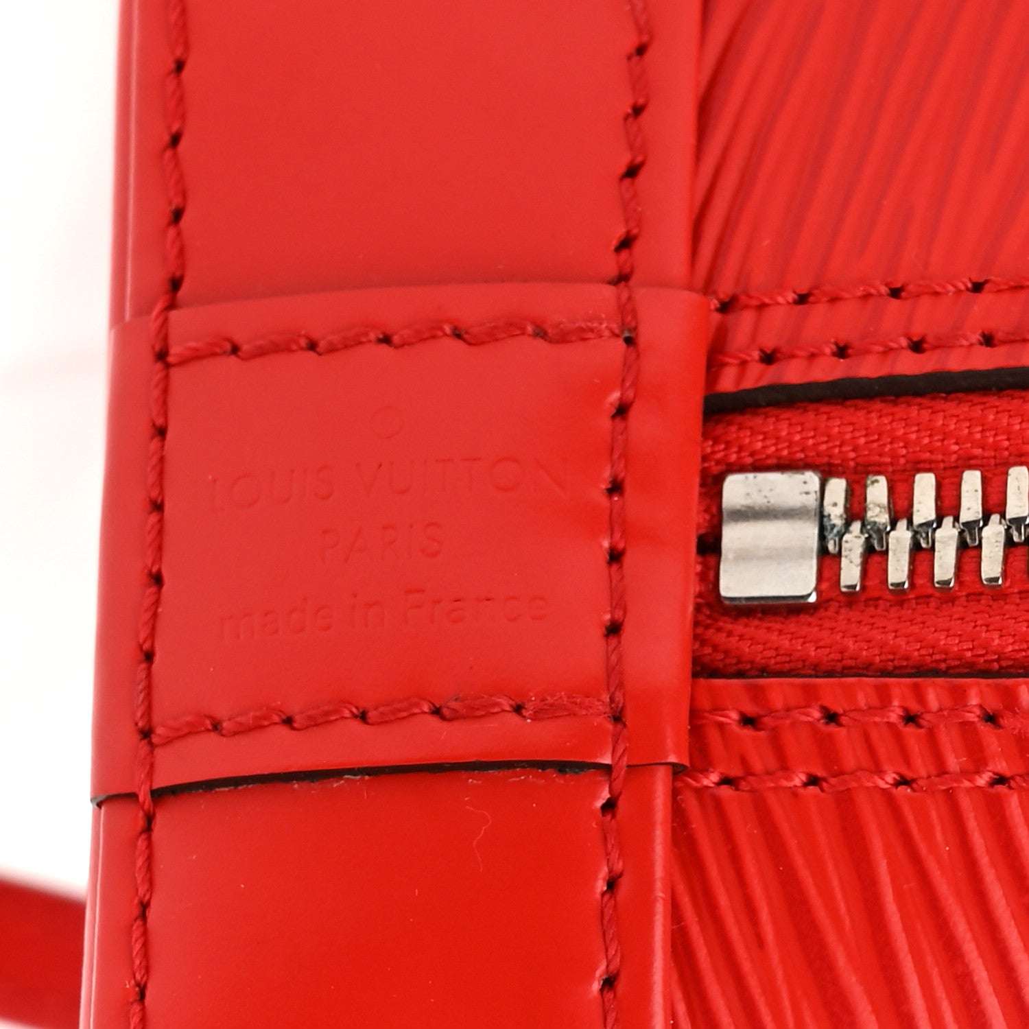 Louis Vuitton Epi Alma BB Coquelicot 5 of 8