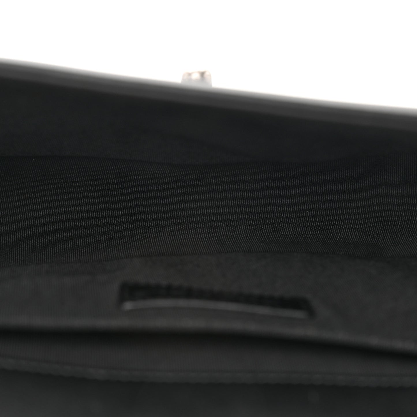 Calfskin Quilted Medium Boy Flap Black