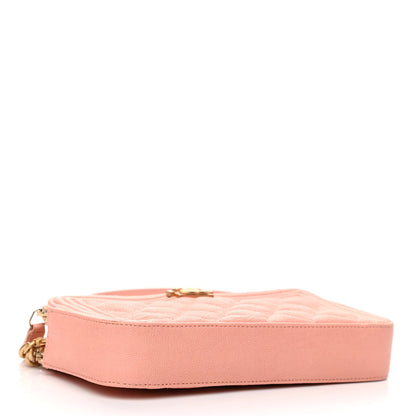 Chanel Caviar Quilted Small Boy Clutch With Chain Light Pink 4 of 12