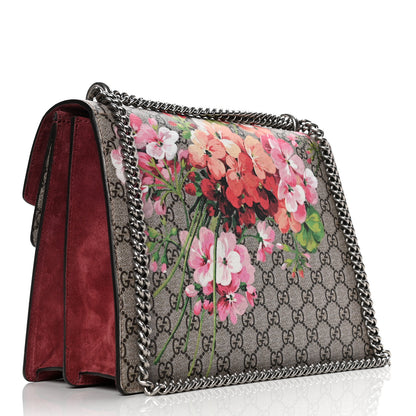 Gucci GG Supreme Monogram Blooms Medium Dionysus Shoulder Bag Beige Multicolor Dry Rose 3 of 6