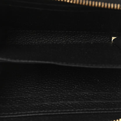 Louis Vuitton Empreinte Monogram Giant Zippy Coin Purse Black Beige 5 of 7
