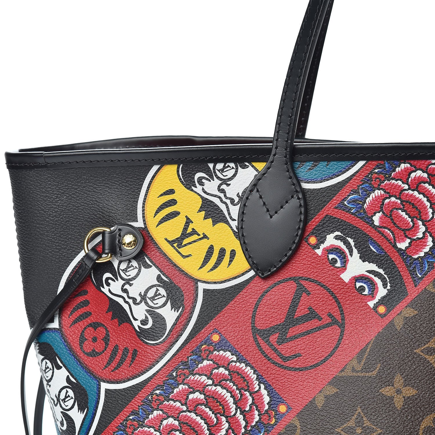 Louis Vuitton Monogram Kabuki Neverfull MM 13 of 13