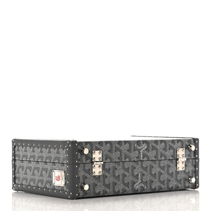 Goyard Goyardine Grand Hotel Trunk Bag Grey 4 of 10