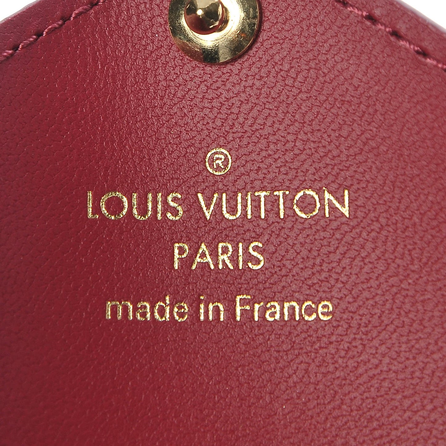 Monogram Small Kirigami Pochette Insert Fuchsia