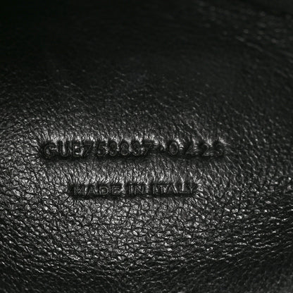 Saint Laurent Smooth Calfskin Large Le 5 A 7 Soft Hobo Black 7 of 10
