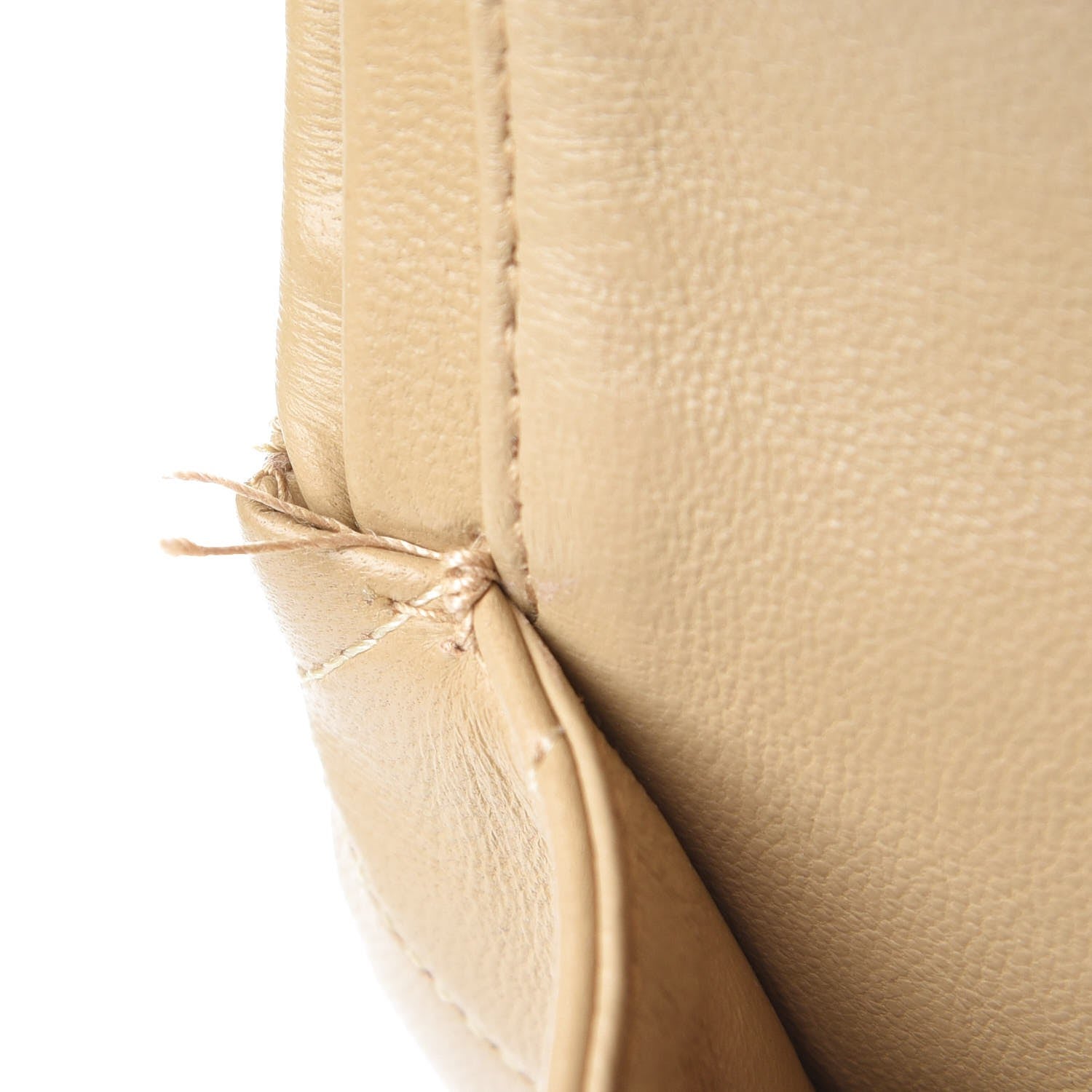 Chanel Lambskin Quilted Medium Double Flap Beige 9 of 10