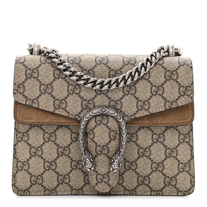 Gucci GG Supreme Monogram Mini Dionysus Shoulder Bag Taupe 1 of 11