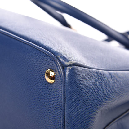 Prada Saffiano Lux Parabole Tote Bleuette 12 of 12