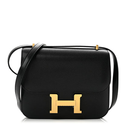 Hermes Chevre Mysore Constance 18 Black 1 of 13