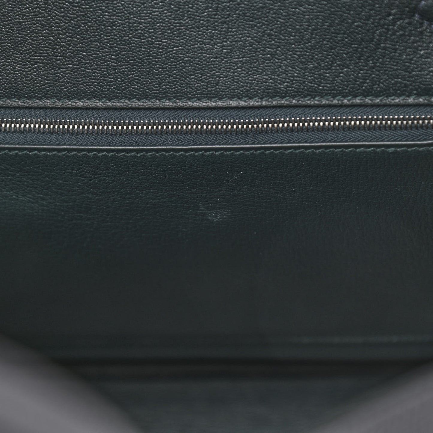 Togo Swift Officier Birkin 35 Bleu Nuit Vert Cypress