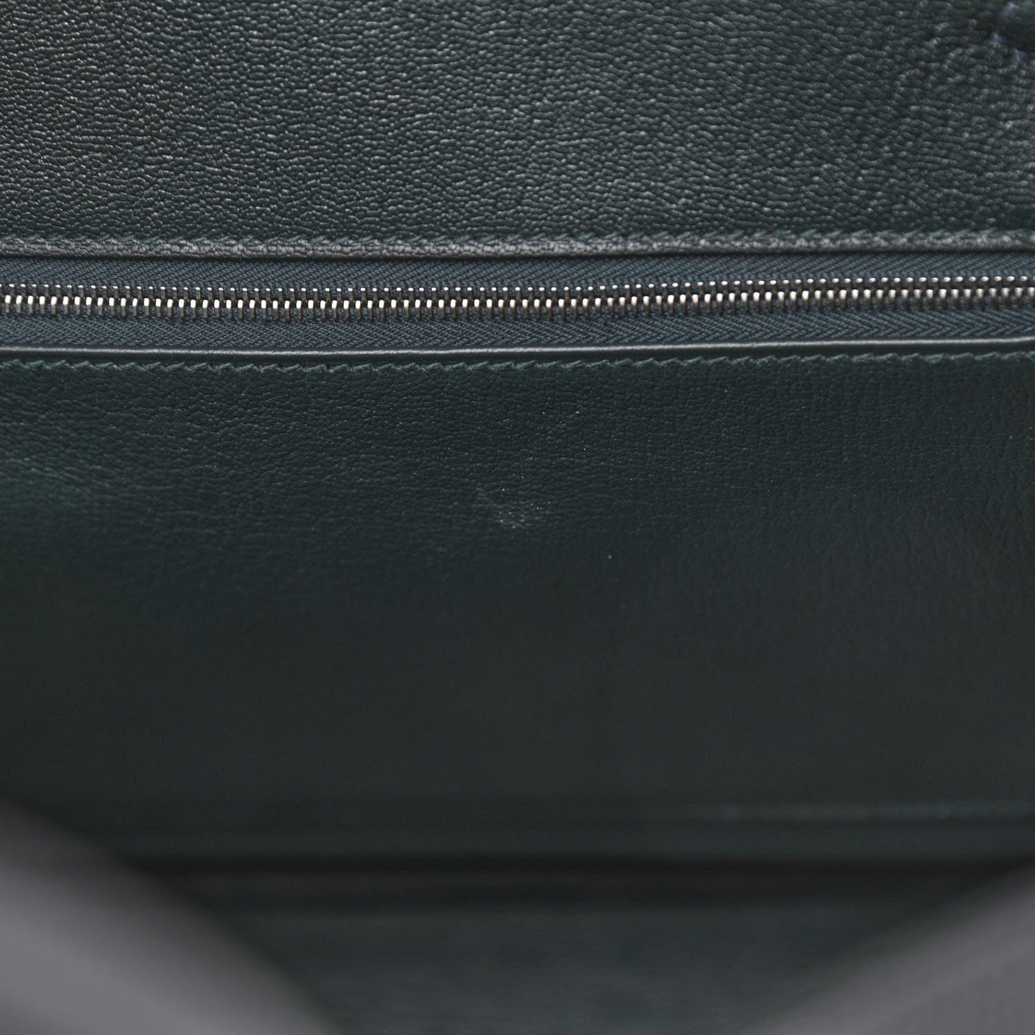 Hermes Togo Swift Officier Birkin 35 Bleu Nuit Vert Cypress 11 of 13