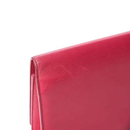 Saint Laurent Calfskin Classic Monogram Cassandre Clutch Bubblegum 10 of 16