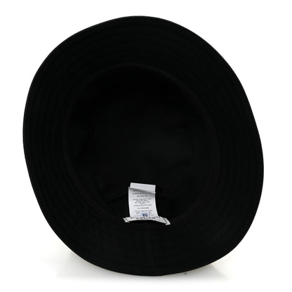 Hermes Cotton Embroidered Harper Emile Bucket Hat 59 Black 7 of 8