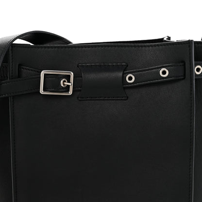 Celine Supple Grained Calfskin Long Strap Big Bag Bucket Black 8 of 14