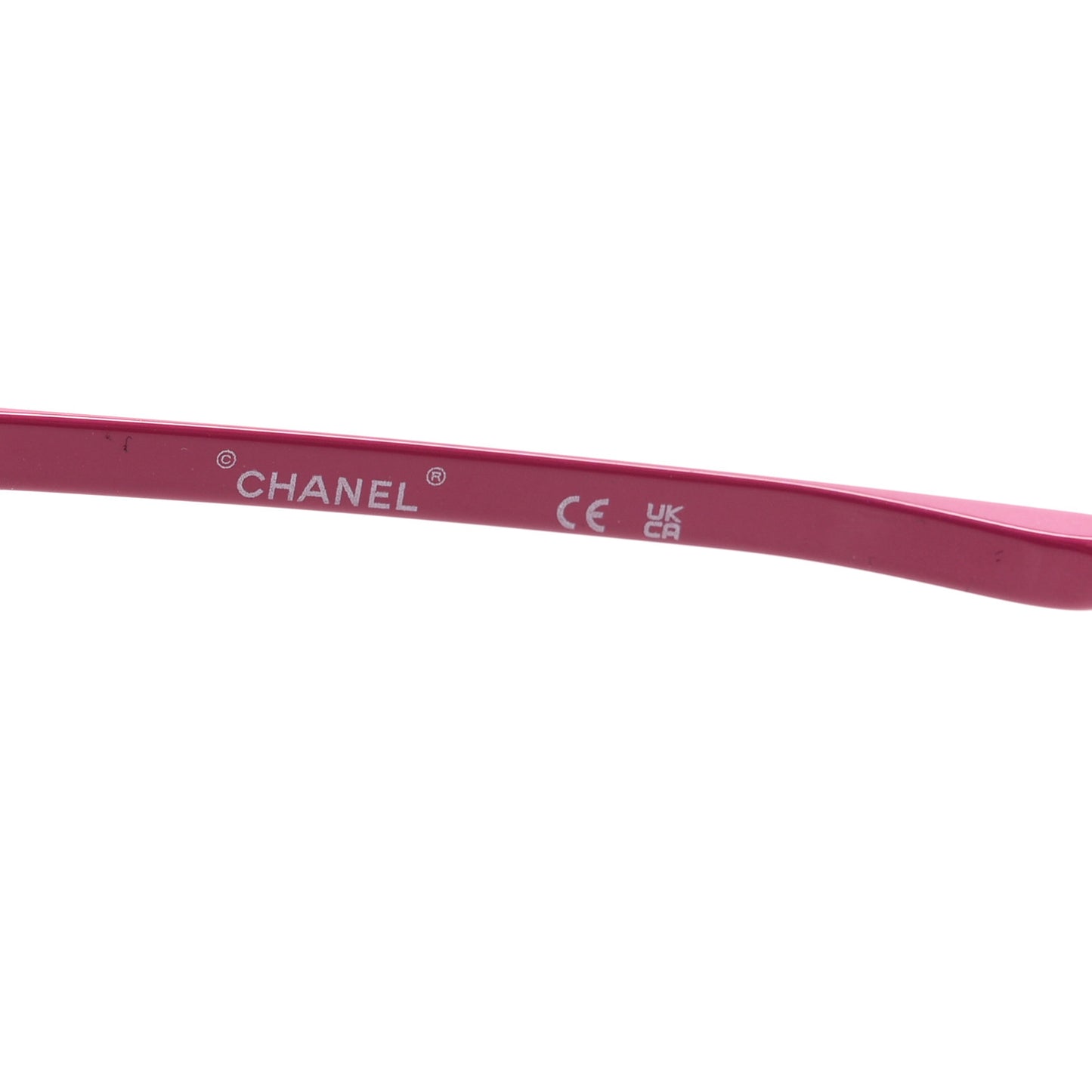 Acetate Shield Quilted Sunglasses 71655 White Red