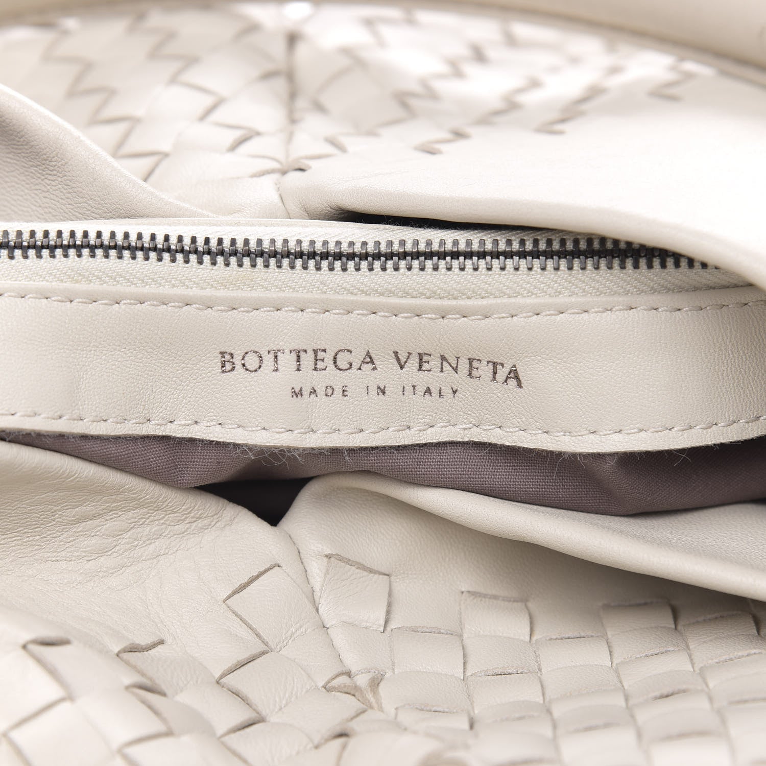 Bottega Veneta Nappa Intrecciato Aquilone Fortune Cookie Hobo White 5 of 13
