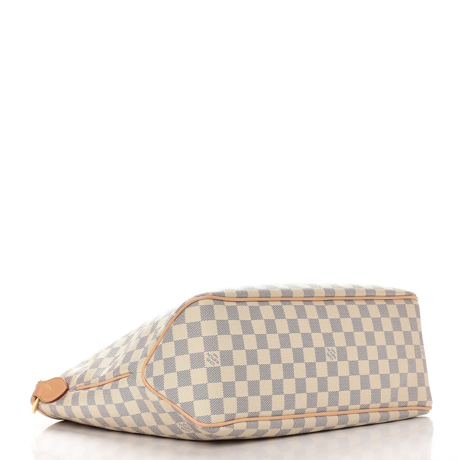 Louis Vuitton Damier Azur Delightful MM Rose Ballerine 4 of 8